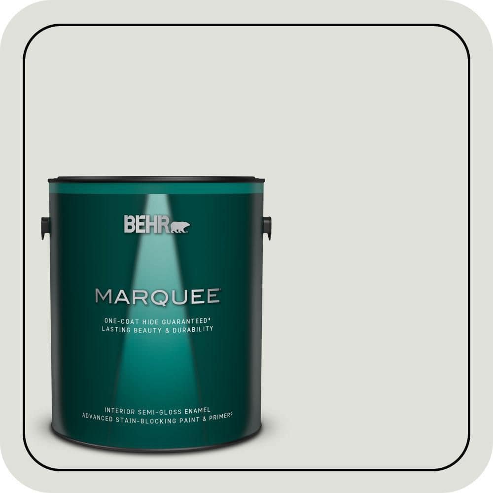 1 gal. #MQ3-45 Looking Glass One-Coat Hide Semi-Gloss Enamel Interior Paint & Primer price history on PriceWatchPro