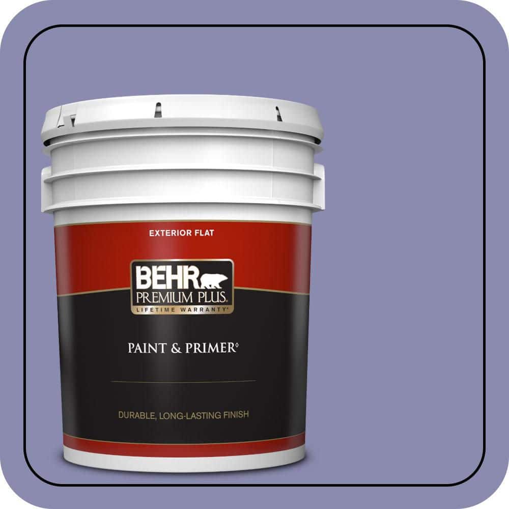 5 gal. #M550-5 Violet Aura Flat Exterior Paint & Primer price history on PriceWatchPro