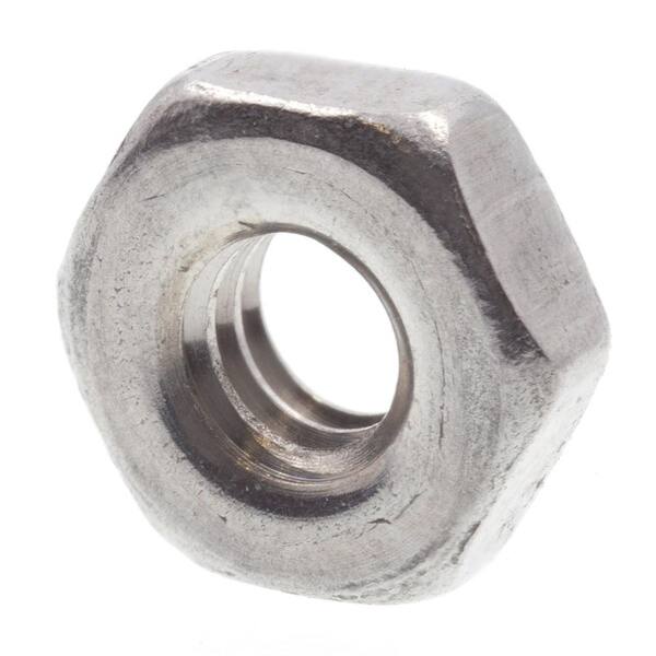 Box of 100 2 mm X 0.40-Pitch Stainless Steel Coarse Metric Hex Nuts 