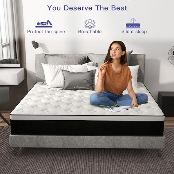 CHEVNI Soft Twin Medium Memory Foam 8 in. Bed in a Box Mattress HD 002E Twin The Home Depot