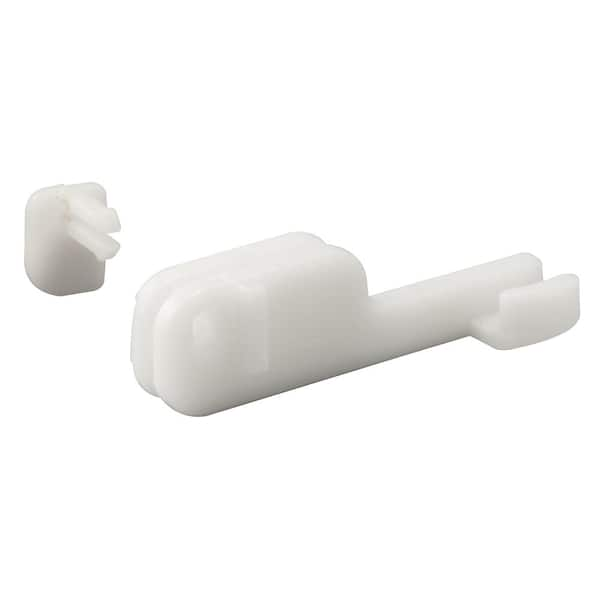 Prime-Line 2 in. Shower Door Bottom Guide Reach Nylon Construction Bottom