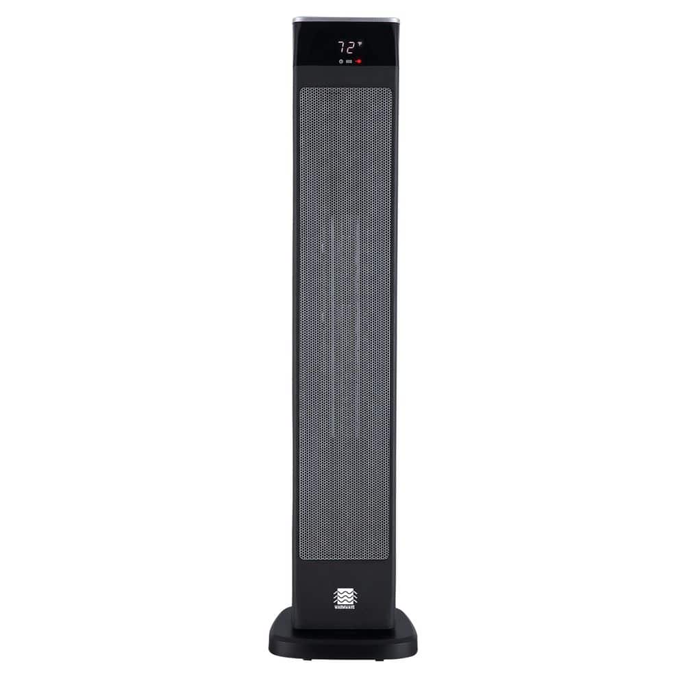 Deluxe Digital 1,500-Watt 30 in. Portable Ceramic Electric Space Heater w/ Remote Control and Overheat Safety Protection price history on PriceWatchPro