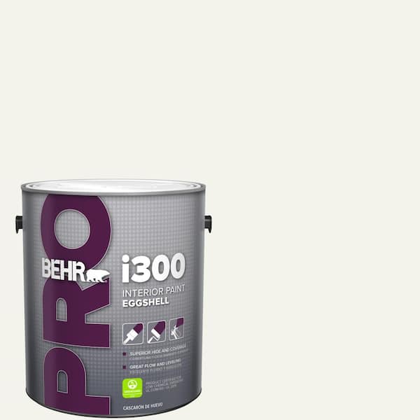 1 gal. #PWN-50 Snowy Egret Eggshell Interior Paint