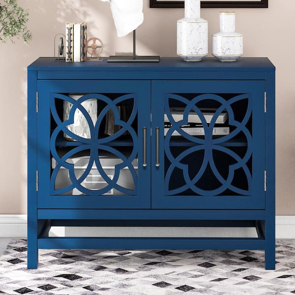 Navy blue outlet accent chest