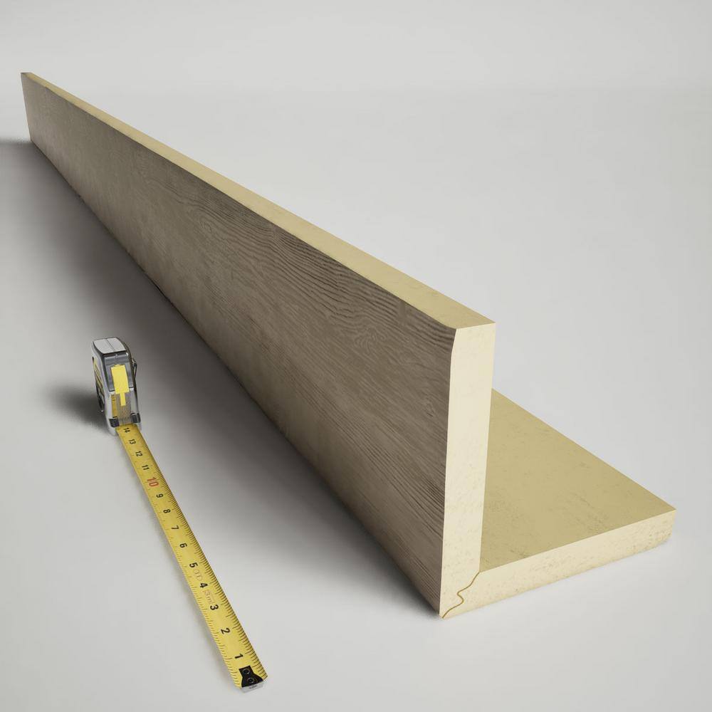 Sand Dune Faux Wood Beam Plank 4"H x 4"W x 8'L
