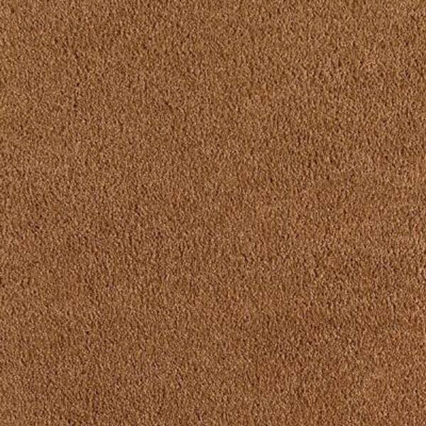 SoftSpring Carpet Sample - Cashmere II - Color Barn Swallow Texture 8 in. x 8 in.