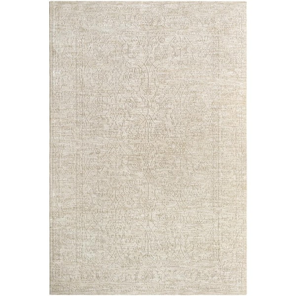 Livabliss Masterpiece Gray Traditional 2 ft. x 3 ft. Indoor Area Rug