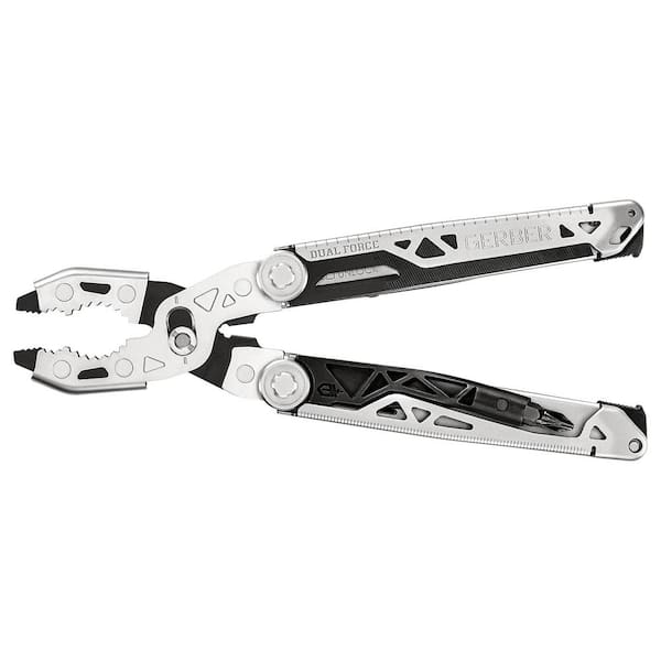 Dual Force 12-N-1 Plier Multi-Tool with Sheath