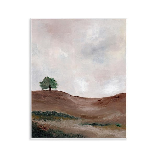 Stupell Industries Curving Desert Hill by Nikita Jariwala Unframed Nature Graphic Art Print 14 in. x 11 in.