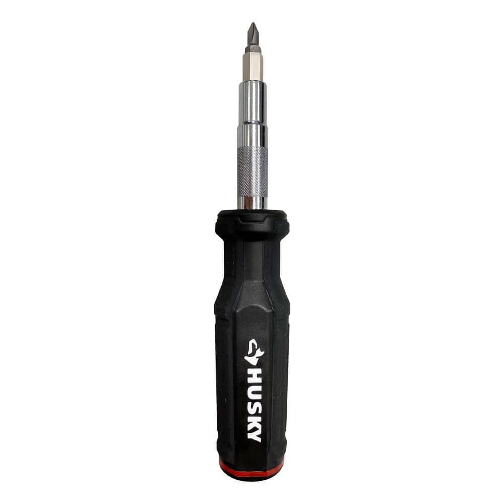 HUSKY 11-in-1 Multi-Bit Screwdriver/Nut Driver (232363017)