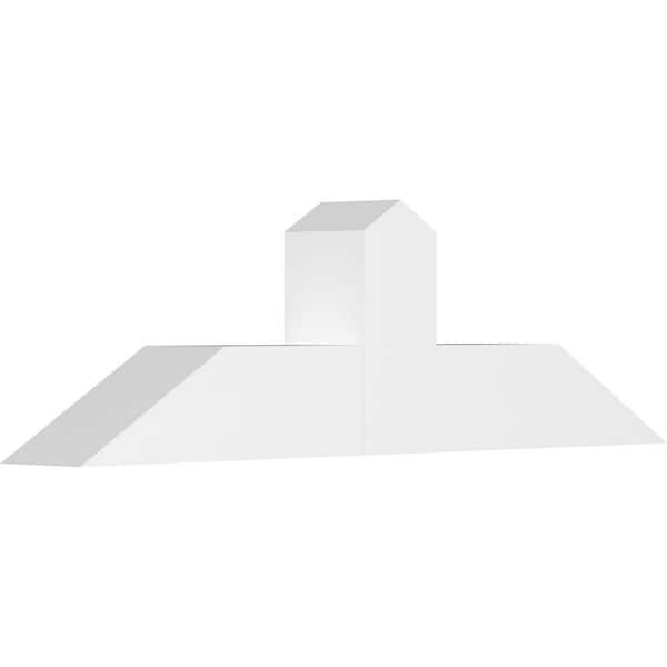 Ekena Millwork Portland 48 in. W x 14 in. H x 6 in. D Signature Polyurethane Bracket