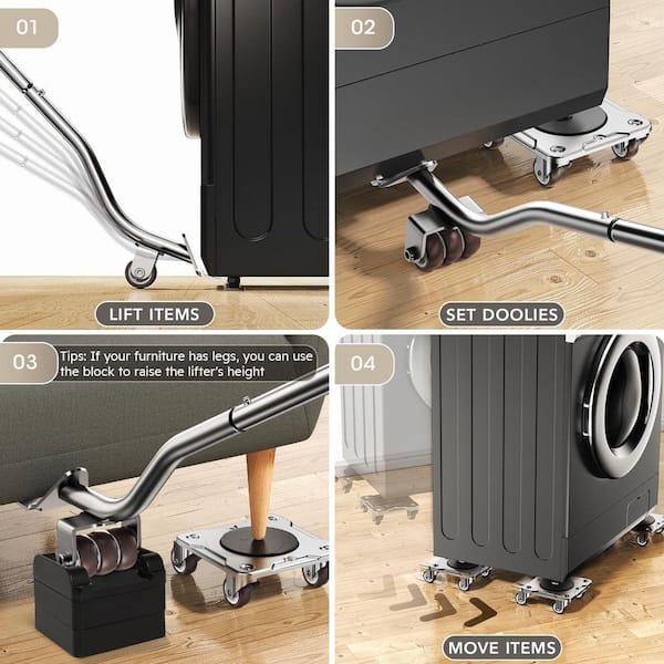 ONEON Furniture Mover Plus Parked Edition with Furniture Lifter...