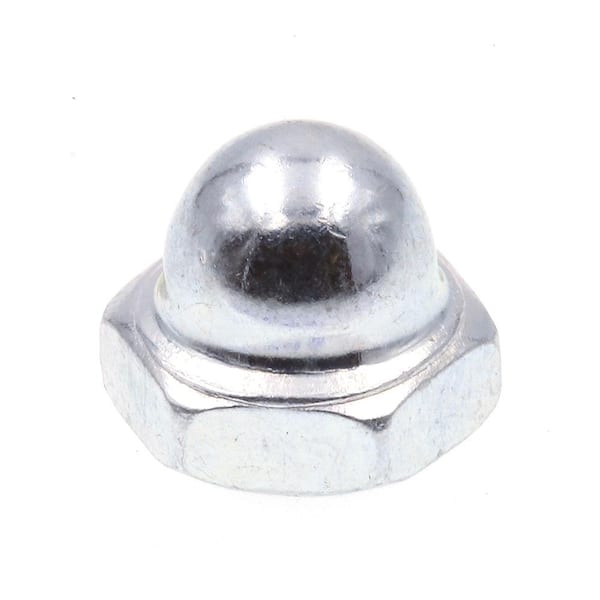 Prime-Line #8-32 Zinc Plated Steel Acorn Cap Nuts (25-Pack)