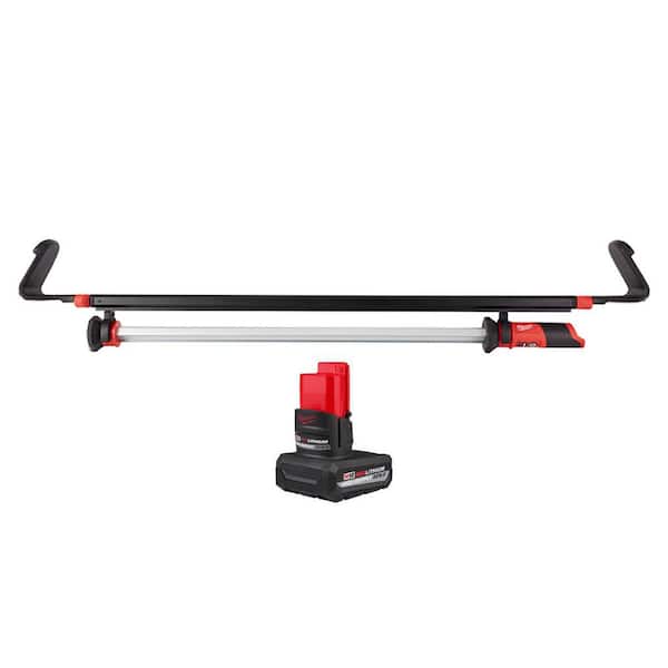 M12 12-Volt Lithium-Ion Cordless LED Underhood Light with M12 5.0 Ah Battery