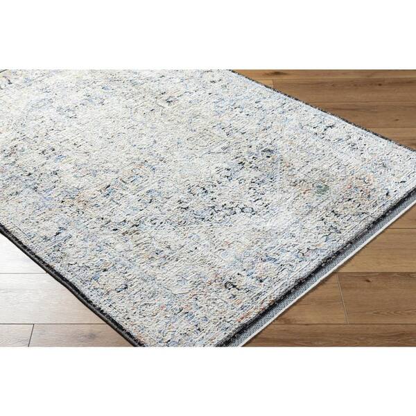 Stitch Multi-Colored 3 ft. x 5 ft. Indoor Polyester Area Rug