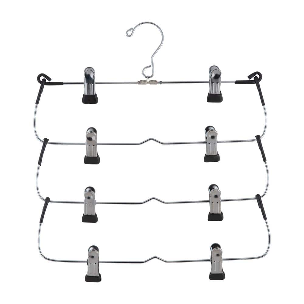 ORGANIZE IT ALL Chrome Metal Hangers