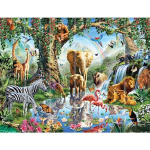 Jungle Lake Wall Mural