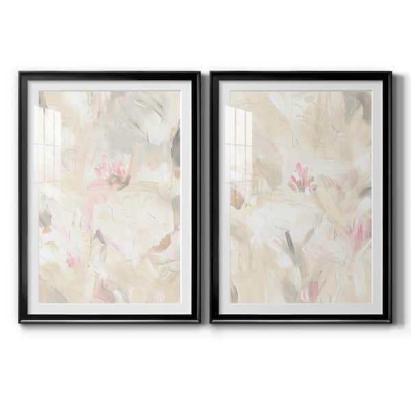Wexford Home Soft Abstraction I by Wexford Homes 2 Pieces Framed Abstract Paper Art Print 22.5 in. x 30.5 in.