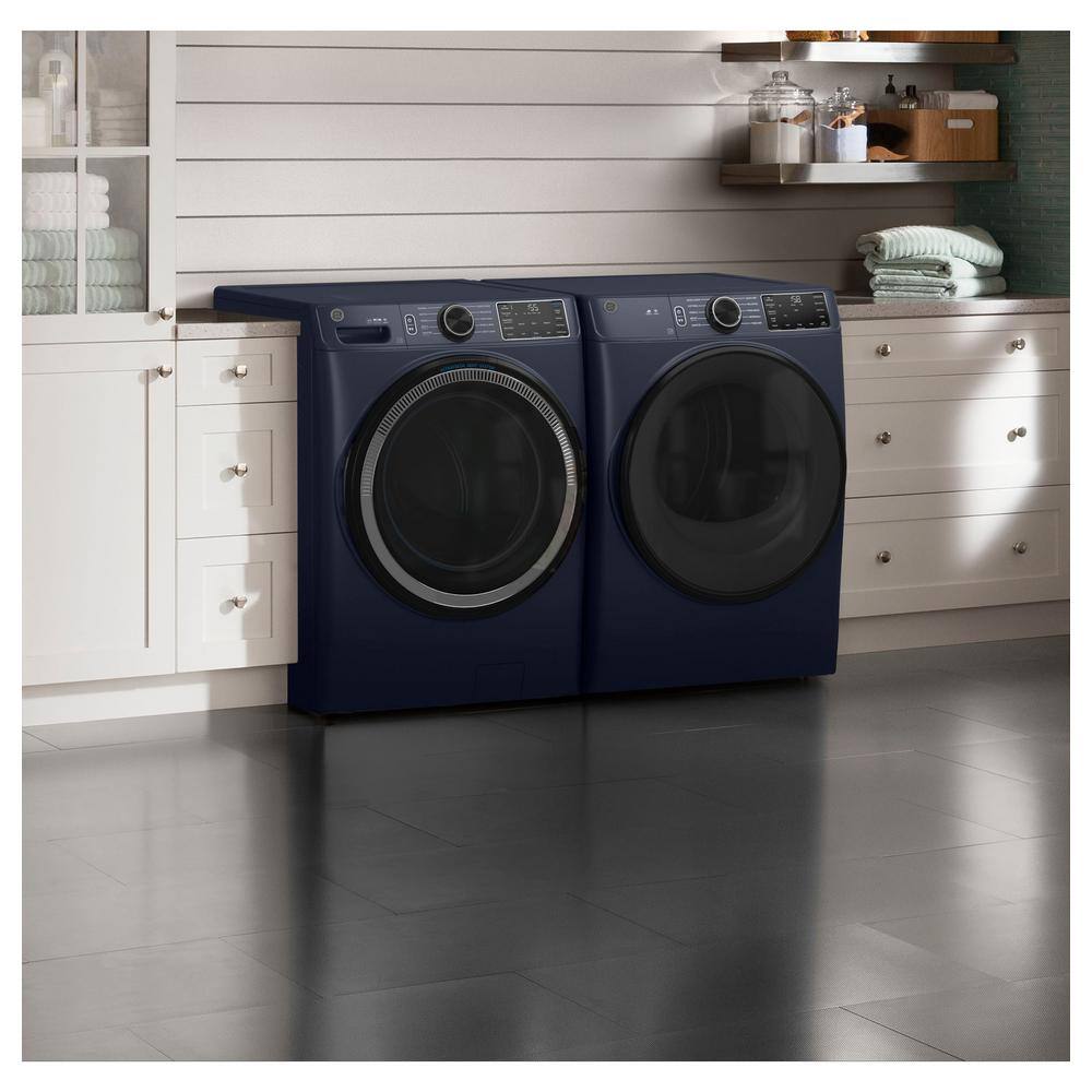 Sapphire Blue 7.8 Cu. Ft. Smart Stackable Electric Dryer