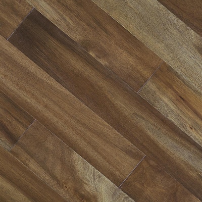 Driftwood Acacia 3/8 in. T x 5 in. W x Varying Length Click Lock Exotic Engineered Hardwood Flooring (26.25 sq.ft./case)