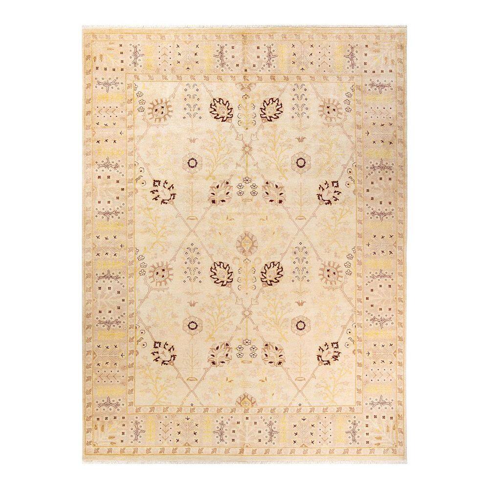 Eclectic Ivory 9 x 12 Floral Wool Indoor Area Rug price history on PriceWatchPro