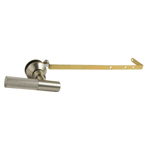 Convergent Toilet Tank Lever in Brushed Nickel