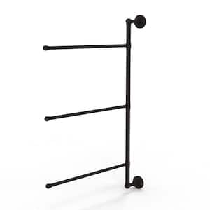 Waverly Place Collection 3 Swing Arm Vertical 28 in. Towel Bar in Oil Rubbed Bronze