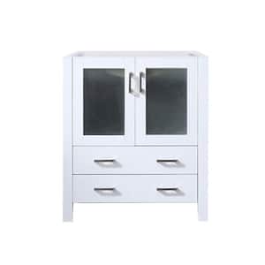 Volez 30 in. W x 18 in. D x 34 in. H Bath Vanity Cabinet without Top in White