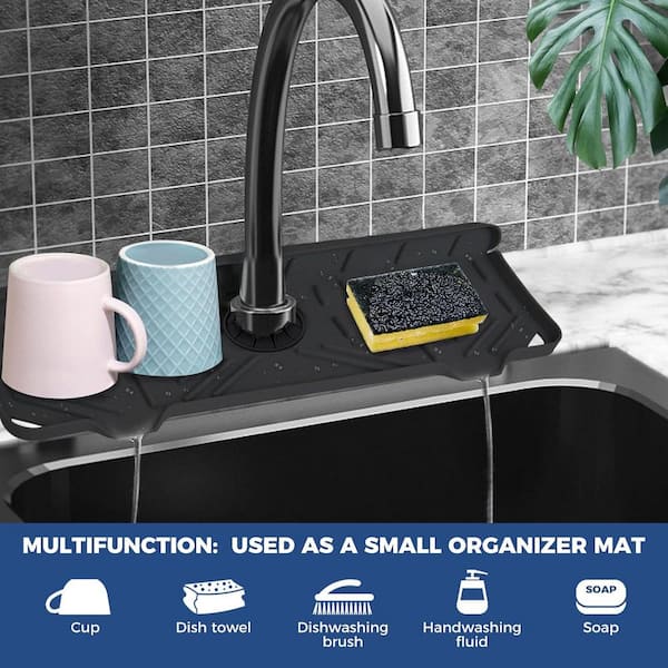 Faucet Mat – Kitchen Countertop & Sink Splash Protection