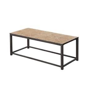 Mariana 42 in. Brown Rectangle Wood Coffee Table