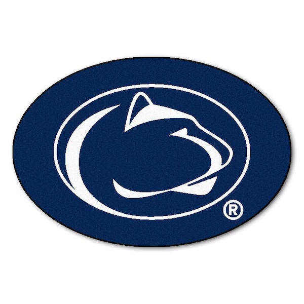 FANMATS NCAA Penn State Navy Blue 3 ft. x 4 ft. Specialty Area Rug