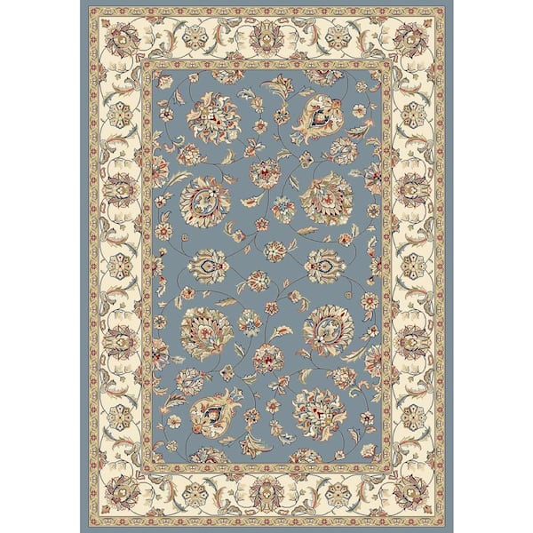 Home Decorators Collection Judith Light Blue Doormat 2 ft. x 4 ft. Area Rug