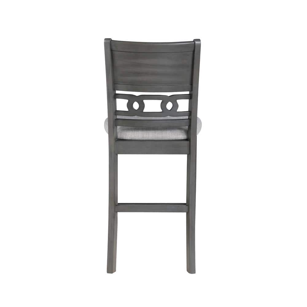 Gia Gray Wood 5-Piece Counter Height Dining Set