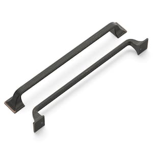 Forge 8-13/16 in. (224 mm) Vintage Bronze Cabinet Drawer and Door Pull