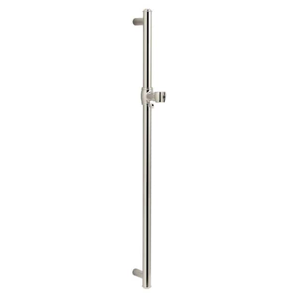 KOHLER Artifacts 30 in. Shower Slide Bar in Vibrant Polished Nickel