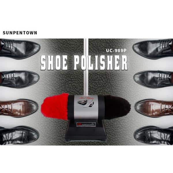 JOUNJIP Electric Shoe Shine Polisher with Lamb Wool Buffers – JounJip
