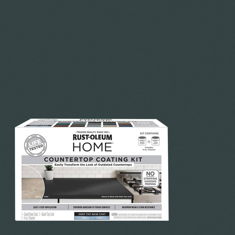 Rust-Oleum Home 1 qt. Pine Satin Interior Countertop Paint Kit