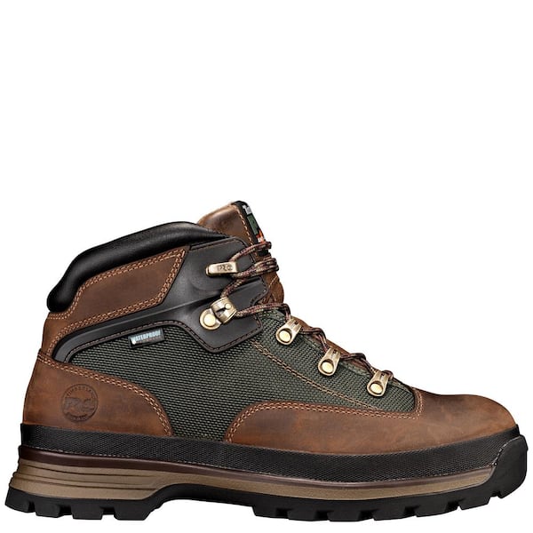 Timberland PRO Men's Eurohiker Waterproof Hiker Work Boot - Soft Toe - Brown Size 13 (M)