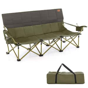 Green Metal Oxford Cloth Camping Chair