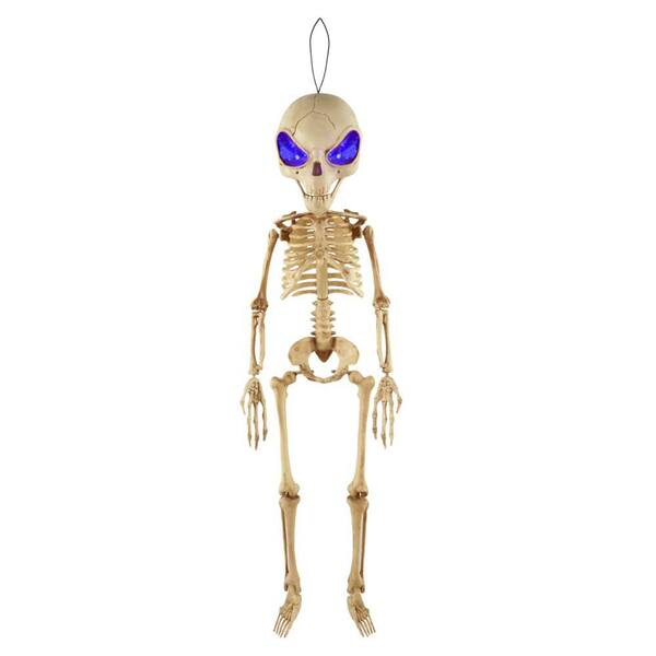 Reviews for Home Accents Holiday 3 ft. LED Hanging Alien Skeleton Pg