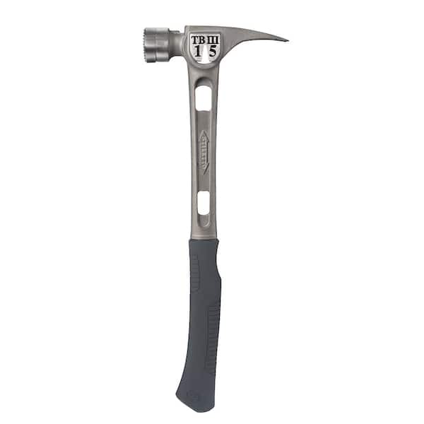 Stiletto 15 oz. TiBone 3 Milled Face and Curved Handle