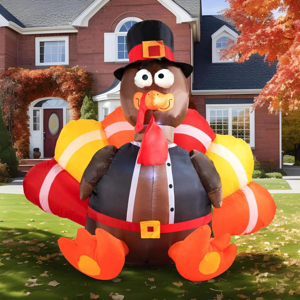 6 ft. Thanksgiving Inflatable Turkey price history on PriceWatchPro