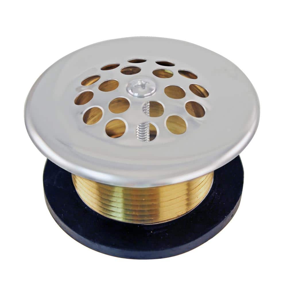 1-1/2 in. Bathtub Strainer Grid Drain Cover, Powder Coat White price history on PriceWatchPro