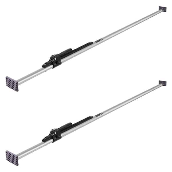 Cargo Bar, Ratcheting Cargo Bar Adjustable from 89 in. to 104 in., Heavy-duty Steel Cargos Stabilizer (2PCS)