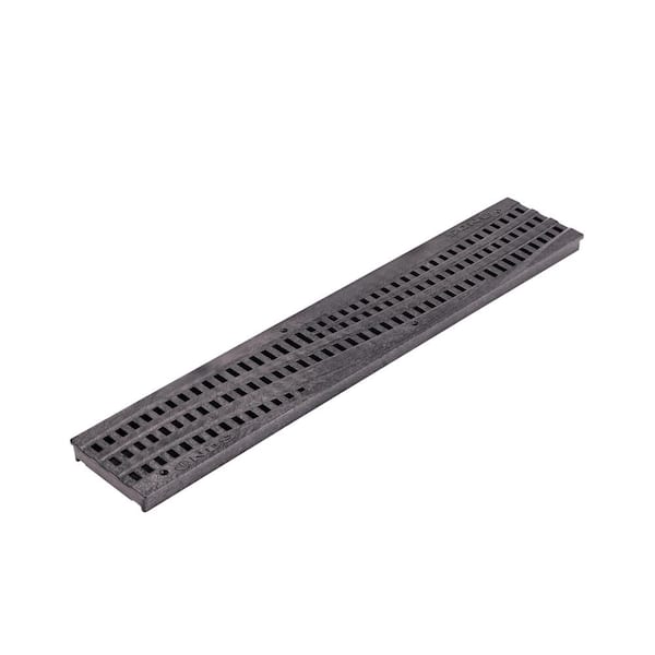 NDS 9 in. Plastic Square Drainage Grate in Black 970 - The Home Depot