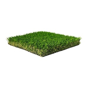 Eco 108 Pine + Bamboo Green 15 ft. Wide x Cut to Length Green Artificial Grass Carpet