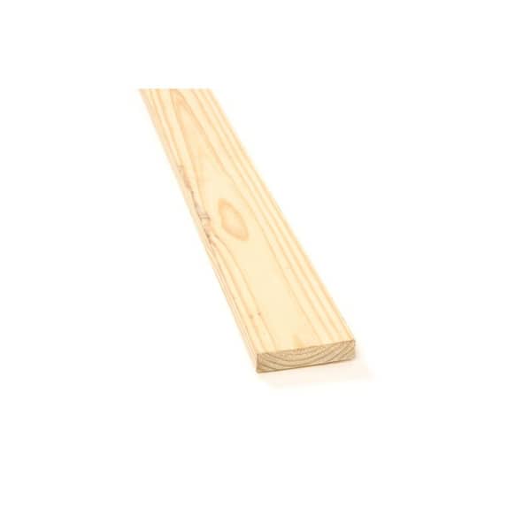 Unbranded 1 in. x 4 in. x 10 ft. #2 Rough Pressure-Treated Board