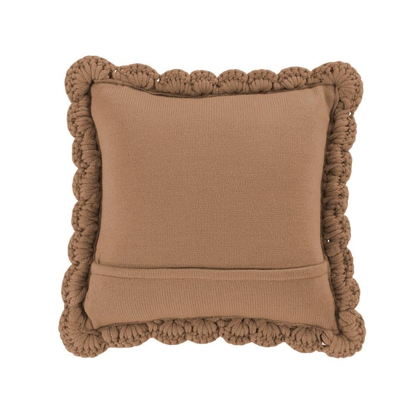 Wool Pillow- Extra Thick - Eco Carmel