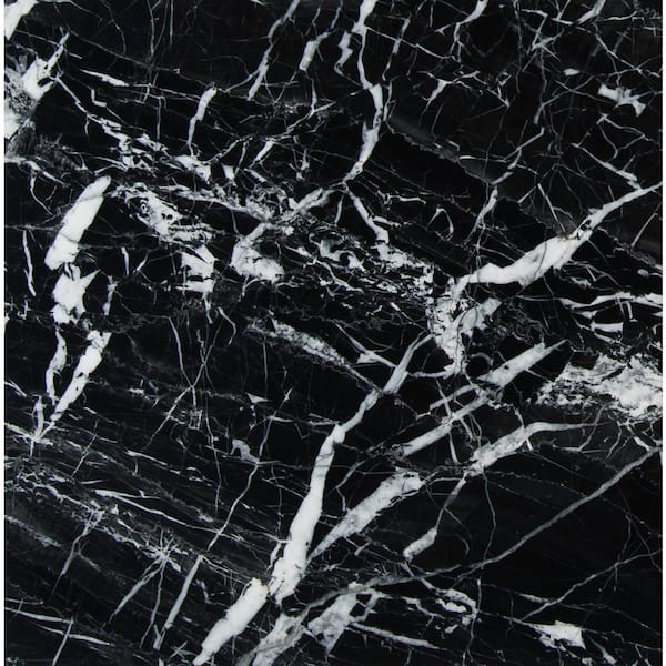 Msi Black Ice Marble 12 In X, Marble Tiles Home Depot