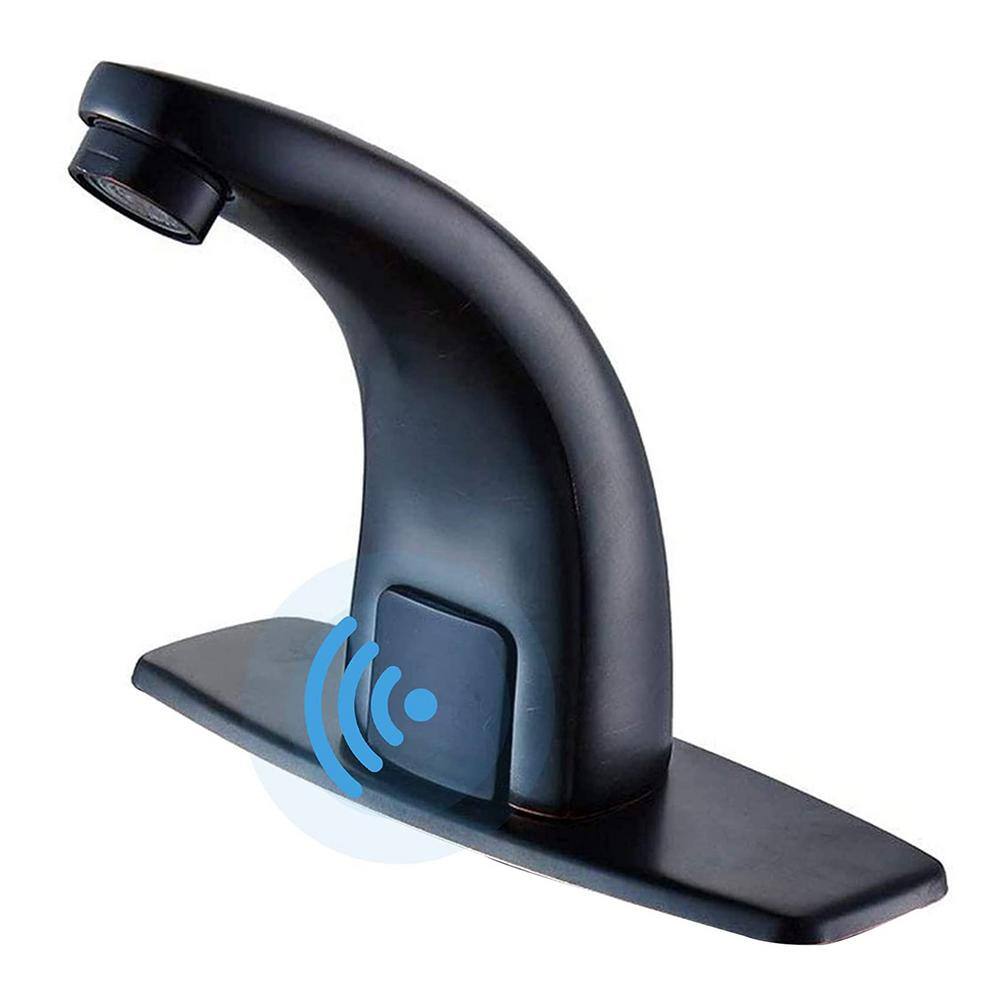 Commercial Touchless Single Hole Bathroom Faucet Automatic Sensor Smart Bra